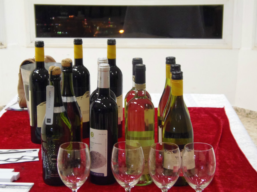 סדנת יין - סיום שנת 2012